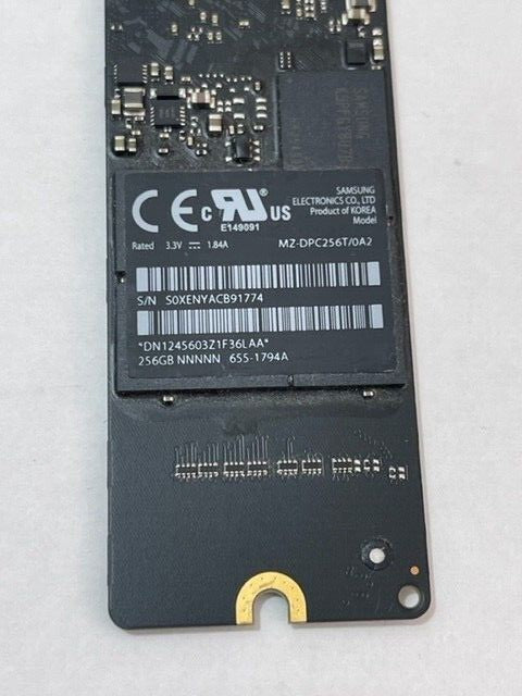 MacBook Pro Retina A1398 Early 2013 256GB SSD 655-1794A (Mac OS X Mountain Lion)