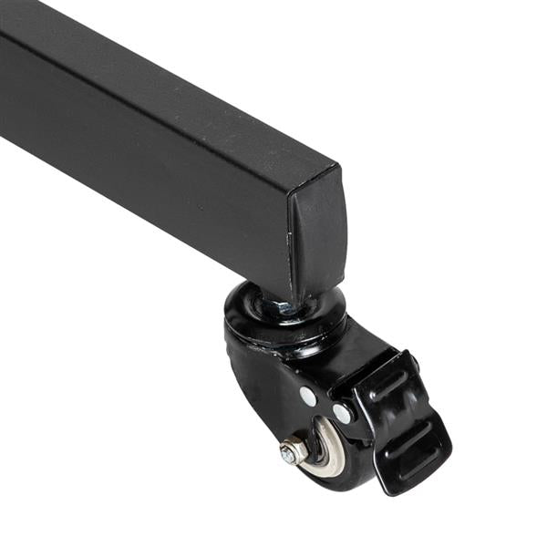 TSY 1600 32-70" TV Mobile Cart Weight Bearing 60kg Maximum VESA 400*600 Up and Down Adjustable 15° with Pulley Tray Camera Bracket