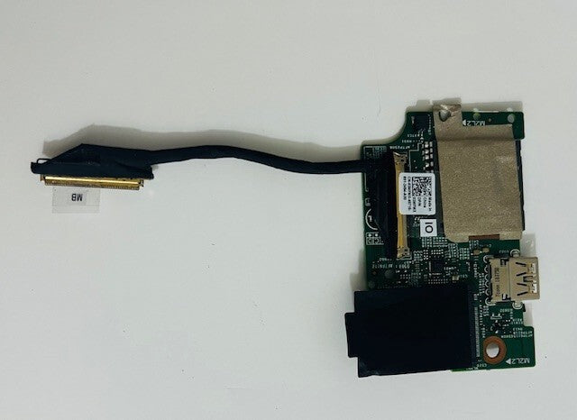 DELL Inspiron 13 7380 SD Card and USB Board CN-0GT1W6 WSC00-BAB With Cable