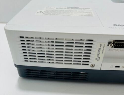Sanyo PLC-XW200 LCD Projector 163 Lamp Hours, Comes with Remote & Airtech Bag
