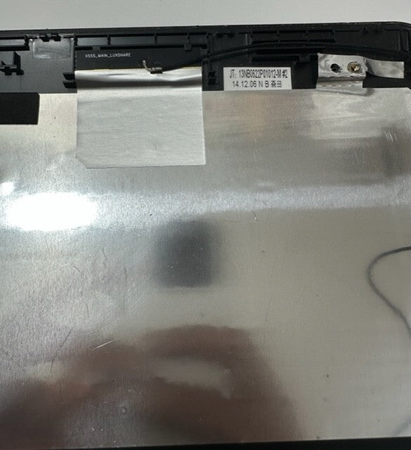 Asus X555L Top Case Cover Plastic Black P/N: 13N0-R7A0221 With Webcam