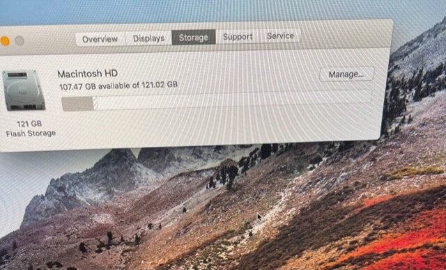 Apple MacBook Pro 13" 2017 A1708 128GB SSD 656-0066A,macOS High Sierra installed