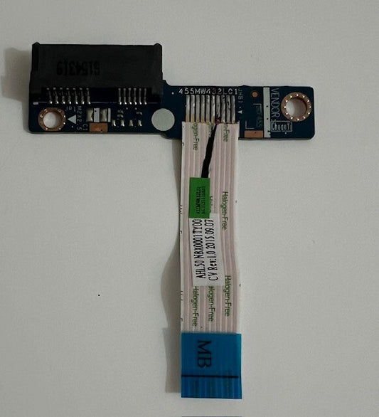 Genuine HP 15-ac110na HDD Connector Board With Ribbon/Flex cable LS-C706P AHL50
