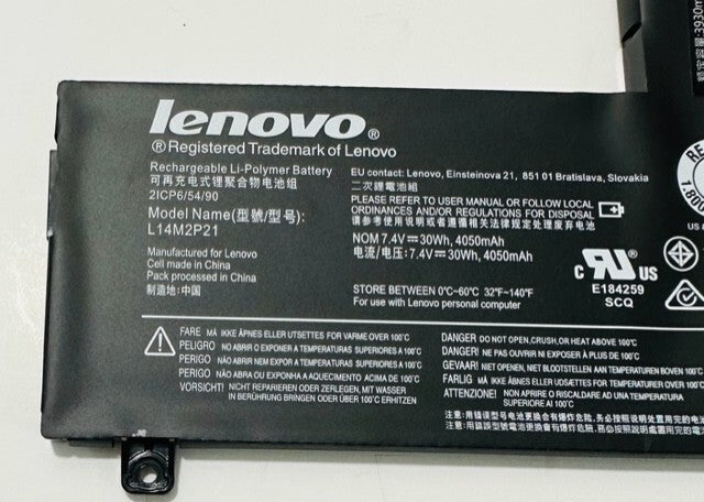 Genuine Lenovo L14M2P21 30Wh Battery for Lenovo IdeaPad 330S-14AST 330S-14IKB