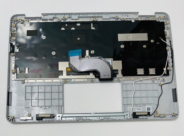 ASUS CHROMEBOOK FLIP C302CA LAPTOP Palmrest UK Keyboard With WiFi Antenna