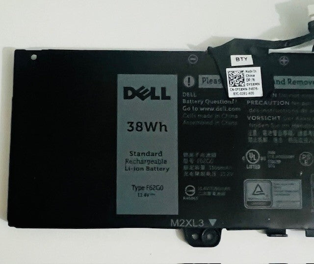 DELL Inspiron 13 7380 38Wh Battery P62GO