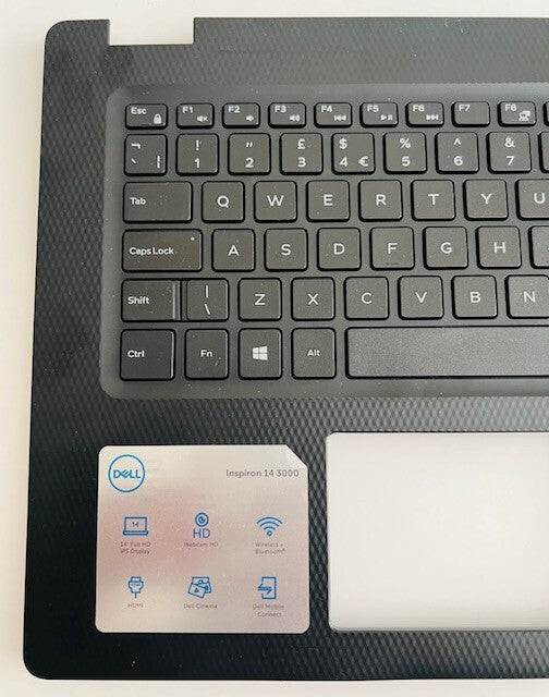 Genuine Dell Inspiron 14 3000 (3480)  Palmrest Assembly, Keyboard UK Layout
