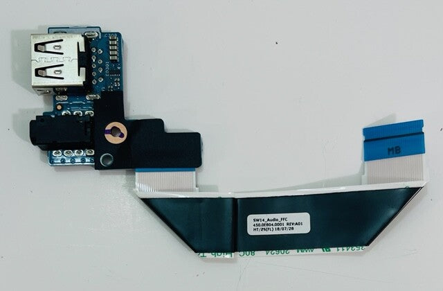 HP Pavilion X360 14-CD Series Audio Jack 450.0E804.0001 With cable