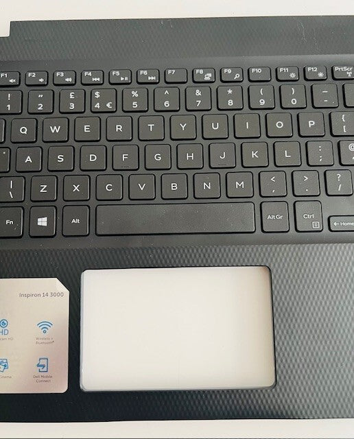 Genuine Dell Inspiron 14 3000 (3480)  Palmrest Assembly, Keyboard UK Layout