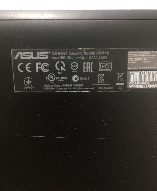 Asus N550J N550JV Q550L N550 13N0-P9A0331 Bottom Case Cover 13NB00K1AM0331