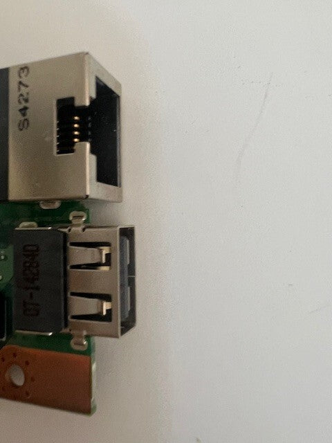 Genuine Toshiba Satellite L50-B-1QU Ethernet/Lan USB Connector Board 3RBLILB0010