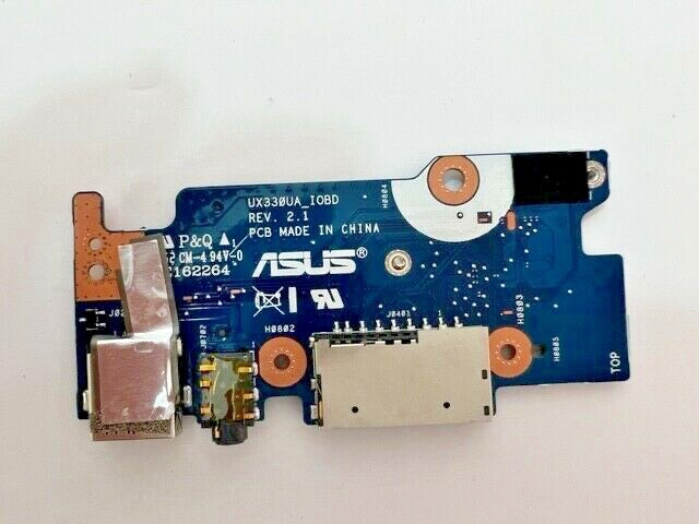 Asus UX330U UX330UA_IOBD IO Board WIFI USB, SD CARD READER BOARD WITH WIFI CARD