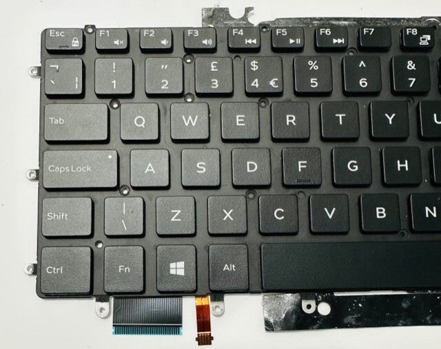 GENUINE DELL XPS 15 9570 Keyboard, UK Layout Backlit Laptop Keyboard