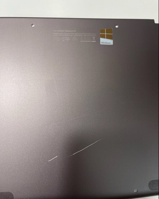 ASUS ZENBOOK UX360C BACKCASE/LOWER CASE WITH RIGHT & LEFT SPEAKERS