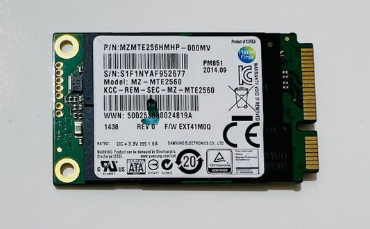 Samsung 256 GB SSD  MZMTE256HMHP For Microsoft Surface Pro 3 With Win 11