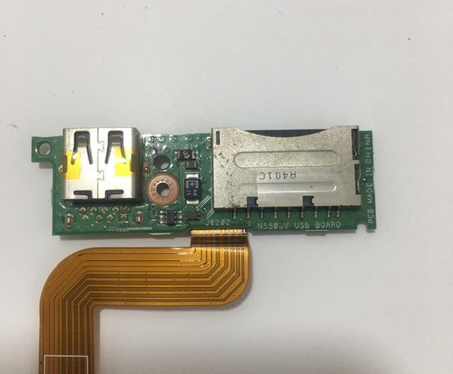 Genuine Asus N550JV USB Card Reader Board + Cable 69N0P9G10D01
