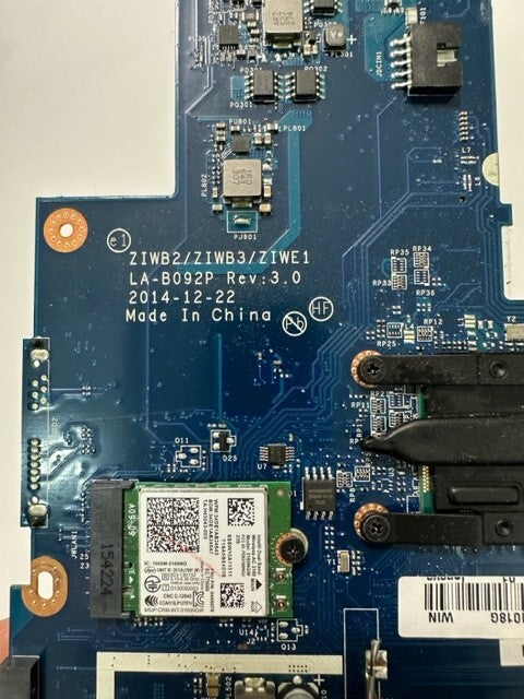 Lenovo IdeaPad 305-15IBD Intel i3 MotherBoard  Faulty For Parts only