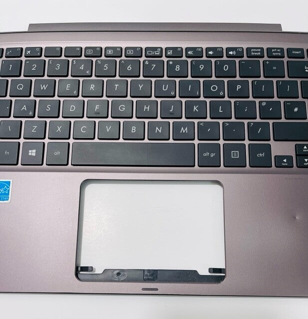 ASUS ZENBOOK UX360C  PALMREST KEYBOARD UK LAYOUT WITH CORE I5 STICKER