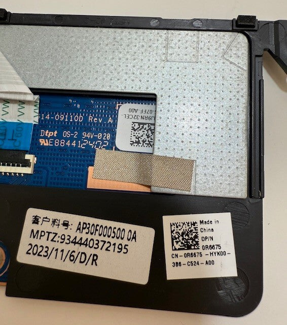 DELL Latitude 3140 2-in-1 Touchpad With Cable 0R6675