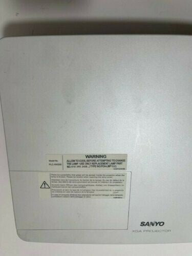 Sanyo PLC-XW200 LCD Projector 163 Lamp Hours, Comes with Remote & Airtech Bag