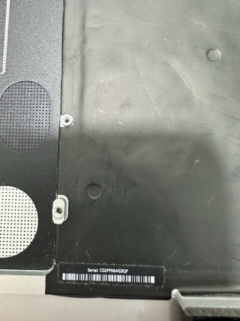 MacBook Pro A1398 Mid 2014 Palmrest/keyboard/trackpad/battery (C 483) UK LAYOUT