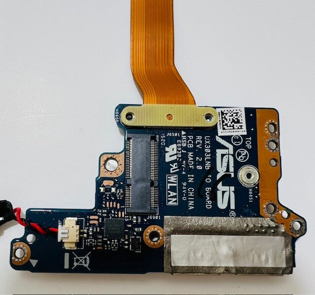 ASUS UX303L USB & Card Reader Board With Flex