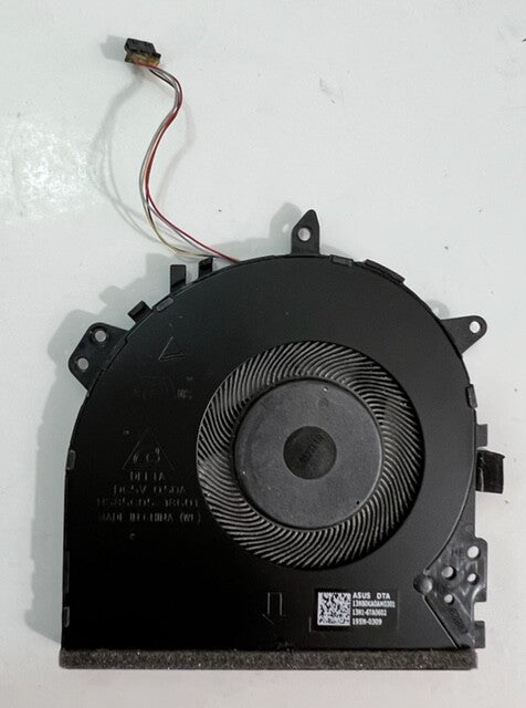 Asus VivoBook X512D Laptop CPU Cooling Fan 13NB0KA0AM0301 Black