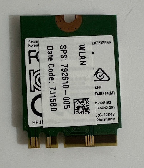 Genuine HP 15-ac110na WiFi Card 792204-001
