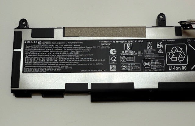 Genuine HP Battery WP03XL 51.3Wh For HP Elitebook X360 1040 G9