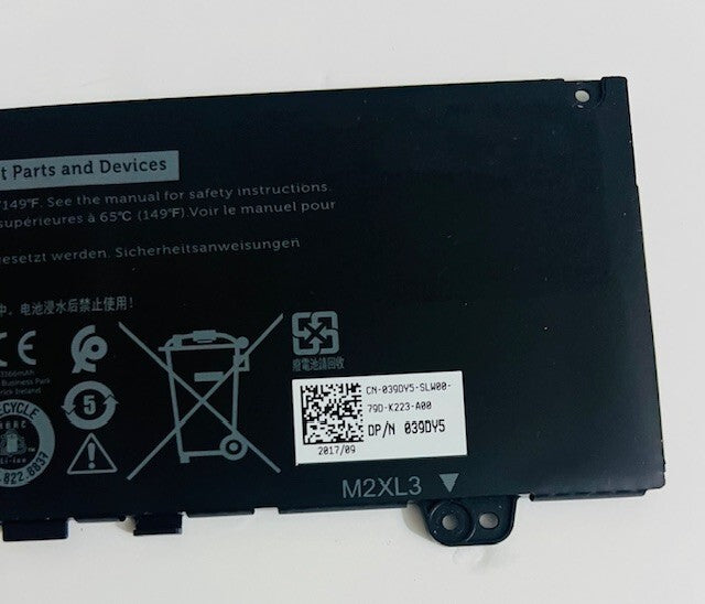 DELL Inspiron 13 7380 38Wh Battery P62GO