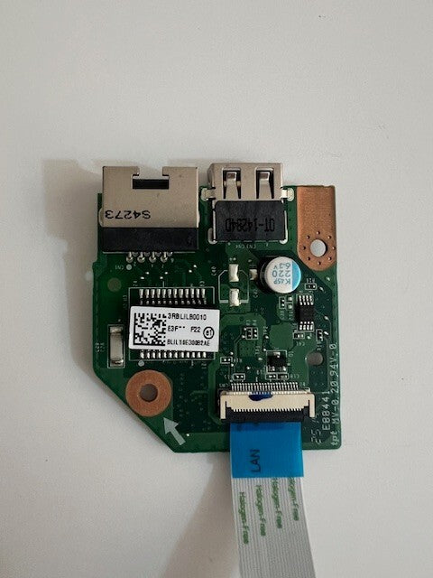Genuine Toshiba Satellite L50-B-1QU Ethernet/Lan USB Connector Board 3RBLILB0010