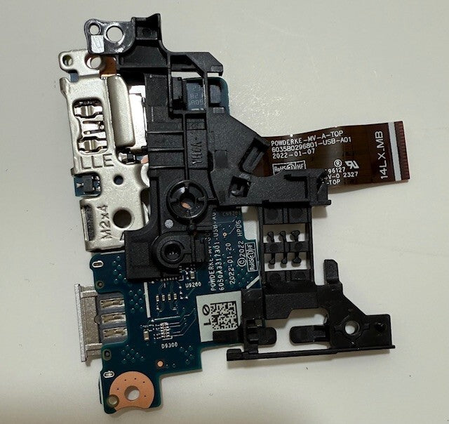 Genuine HP EliteBook X360 1040 G9 Laptop USB C HDMI BOARD 6050A3317301-USB-A01