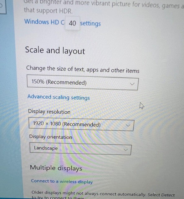 DELL Inspiron 13 7380 Screen Assembly left hinge cover missing (See description)