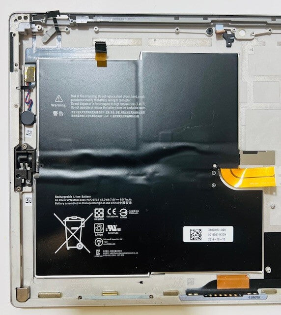 Microsoft Surface Pro 3 Battery with Back Cover/Case/housing