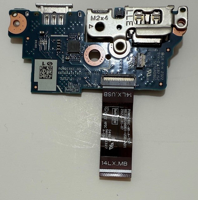 Genuine HP EliteBook X360 1040 G9 Laptop USB C HDMI BOARD 6050A3317301-USB-A01