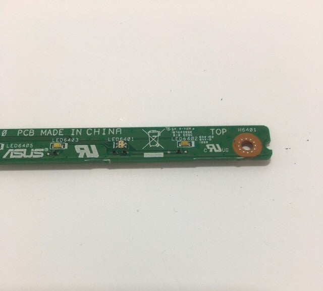 Genuine Asus N550JV LED BOARD PCB  With Flex Cable 60NB00K0-LD1030