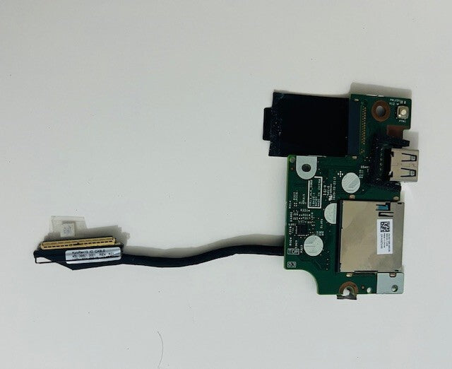 DELL Inspiron 13 7380 SD Card and USB Board CN-0GT1W6 WSC00-BAB With Cable