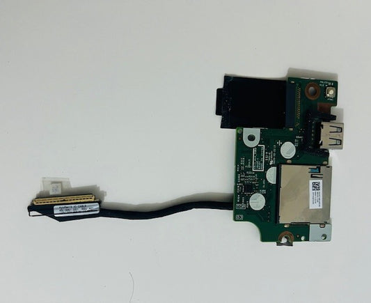 DELL Inspiron 13 7380 SD Card and USB Board CN-0GT1W6 WSC00-BAB With Cable
