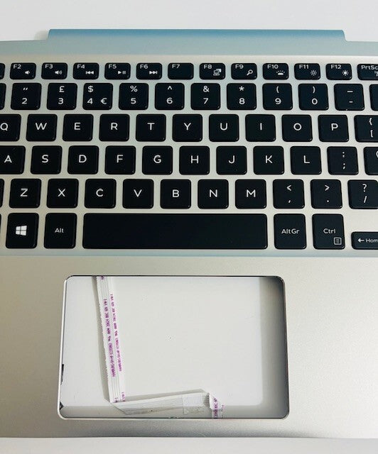DELL Inspiron 13 7380 Palmrest keyboard Assembly With i7 Sticker
