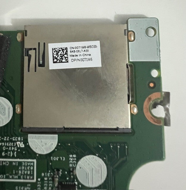 DELL Inspiron 13 7380 SD Card and USB Board CN-0GT1W6 WSC00-BAB With Cable