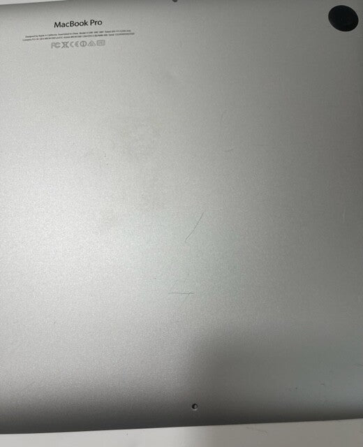 MacBook Pro Retina A1398  Mid 2014 Bottom Case Lid Cover