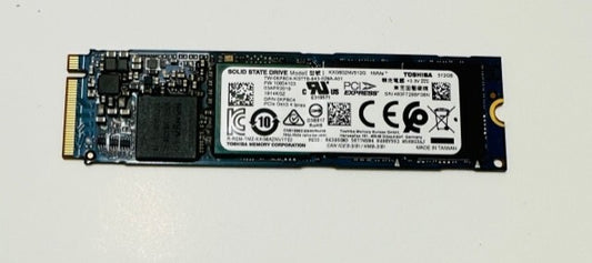 Dell/Toshiba 512GB M.2 NVMe KXG60ZNV512G 0KP8C4, DELL XPS 9570 With Win 10 Pro