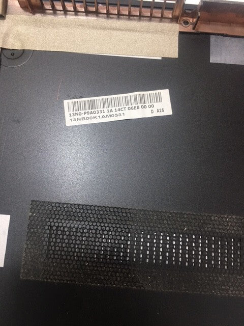 Asus N550J N550JV Q550L N550 13N0-P9A0331 Bottom Case Cover 13NB00K1AM0331