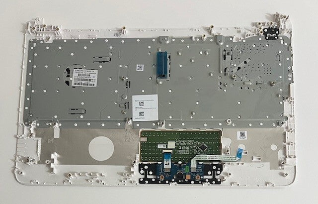 Genuine HP 15-ac110na Shell Palmrest Keyboard &Trackpad White
