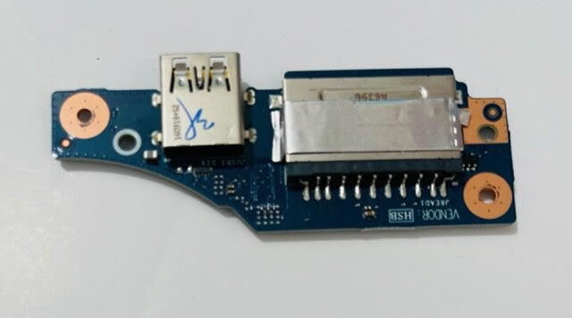 Dell Inspiron 7000 7567 SD CARD/USB BOARD  CN-01148Y-12963 With Flex Cable