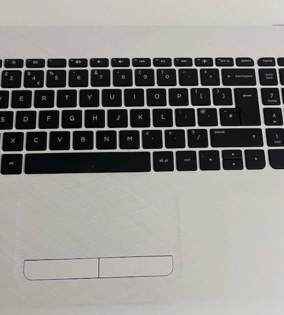 Genuine HP 15-ac110na Shell Palmrest Keyboard &Trackpad White