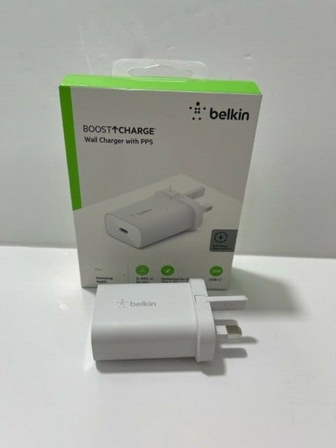 Belkin USB-C Wall Charger 25W  for iPhone  Samsung With PPS