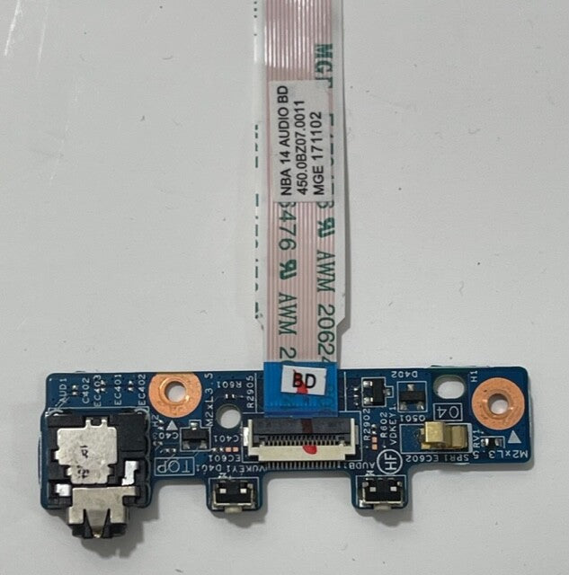 Genuine HP Pavilion X360 14-BA100na I/O Board and Cable  4550C20300021A