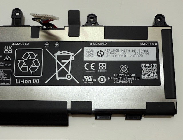Genuine HP Battery WP03XL 51.3Wh For HP Elitebook X360 1040 G9