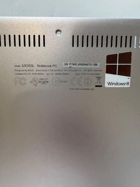 ASUS UX303L Bottom Case/Lid
